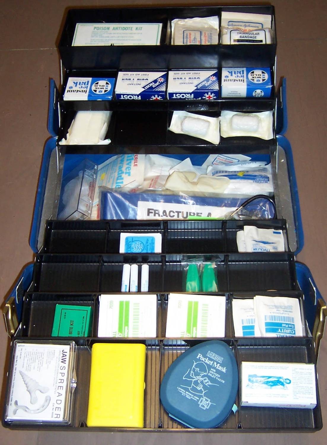 DynaMed Clamshell Trauma Box EMS Museum