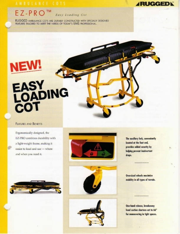 Ambulance Cots Yesterday to Today (Ferno) EMS Museum